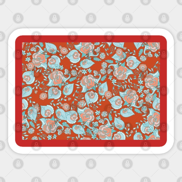 Floral Pattern Sticker by Ammi